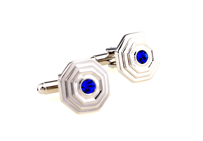  Blue Elegant Cufflinks Crystal Cufflinks Wholesale & Customized  CL664089