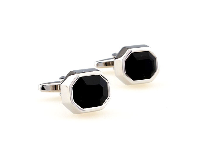  Black Classic Cufflinks Crystal Cufflinks Wholesale & Customized  CL664169
