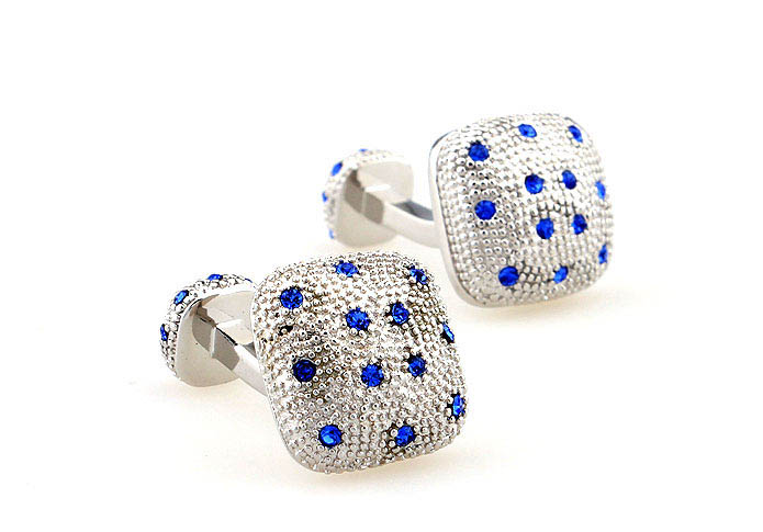  Blue Elegant Cufflinks Crystal Cufflinks Wholesale & Customized  CL664247