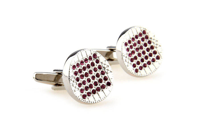  Purple Romantic Cufflinks Crystal Cufflinks Wholesale & Customized  CL664275