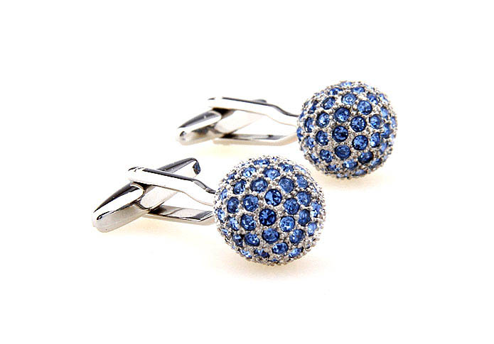  Blue Elegant Cufflinks Crystal Cufflinks Wholesale & Customized  CL664331