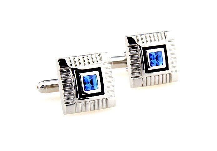  Blue Elegant Cufflinks Crystal Cufflinks Wholesale & Customized  CL664389