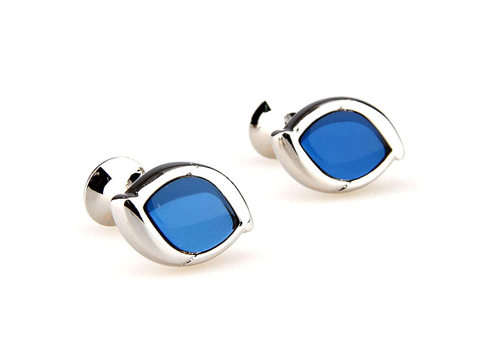  Blue Elegant Cufflinks Crystal Cufflinks Wholesale & Customized  CL665196