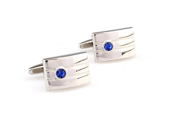  Blue Elegant Cufflinks Crystal Cufflinks Wholesale & Customized  CL665796