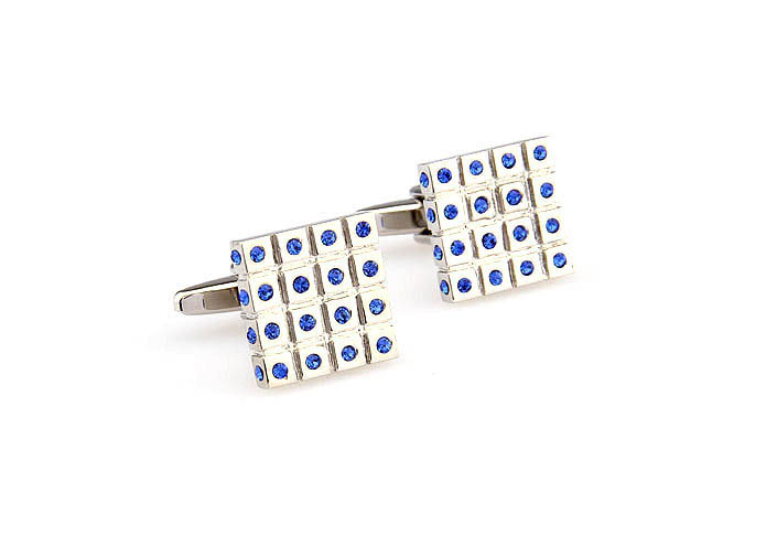  Blue Elegant Cufflinks Crystal Cufflinks Wholesale & Customized  CL665870