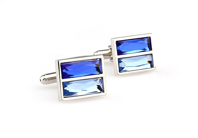  Blue Elegant Cufflinks Crystal Cufflinks Wholesale & Customized  CL666127