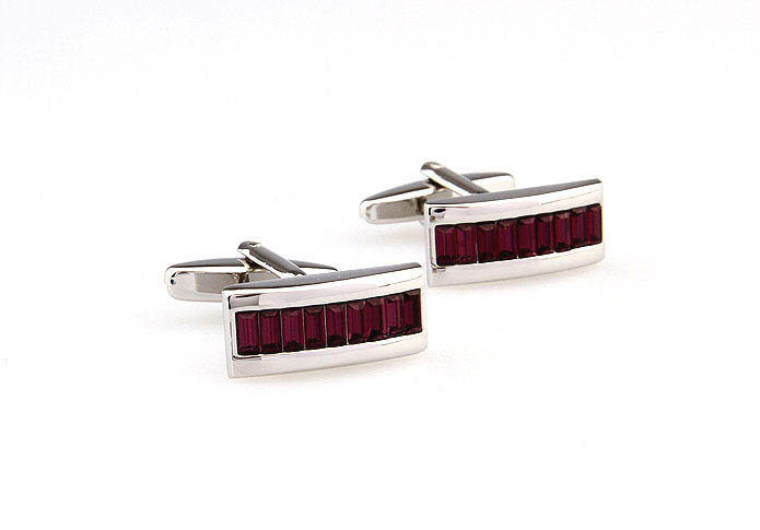  Purple Romantic Cufflinks Crystal Cufflinks Wholesale & Customized  CL666155