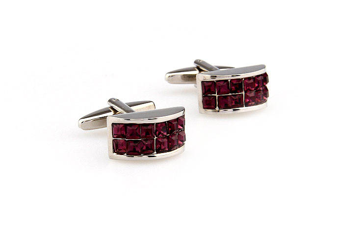  Purple Romantic Cufflinks Crystal Cufflinks Wholesale & Customized  CL666271