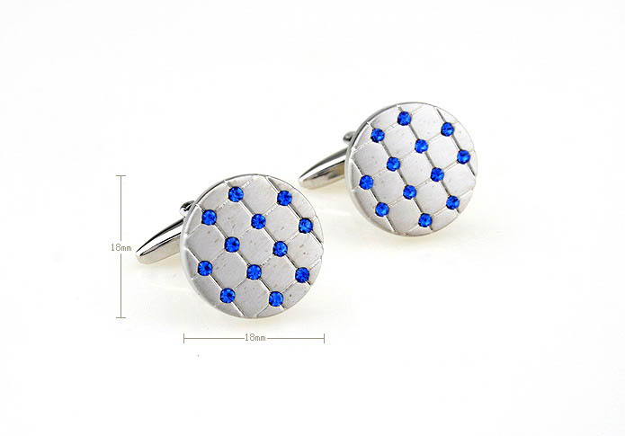  Blue Elegant Cufflinks Crystal Cufflinks Wholesale & Customized  CL671290