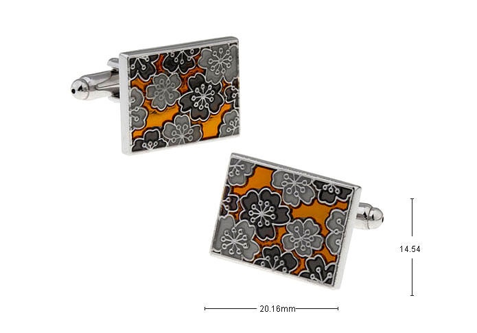 Greek pattern Cufflinks  Multi Color Fashion Cufflinks Enamel Cufflinks Funny Wholesale & Customized  CL610830
