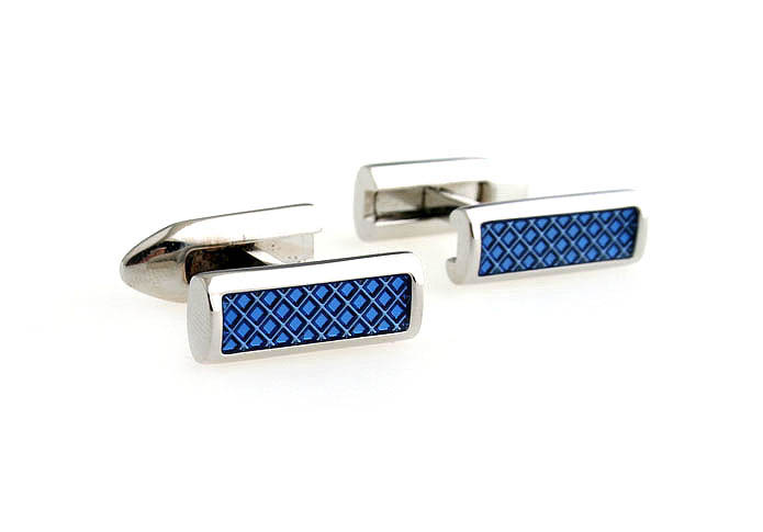  Blue Elegant Cufflinks Enamel Cufflinks Wholesale & Customized  CL662043