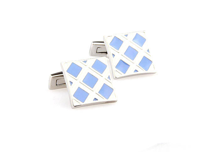  Blue Elegant Cufflinks Enamel Cufflinks Wholesale & Customized  CL662119