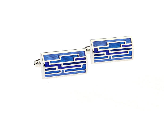  Blue Elegant Cufflinks Enamel Cufflinks Wholesale & Customized  CL662212