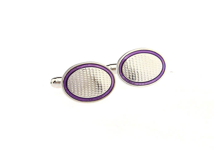  Purple Romantic Cufflinks Enamel Cufflinks Wholesale & Customized  CL662223