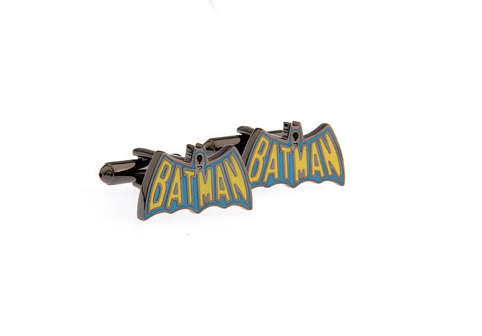 Batman Cufflinks  Gray Steady Cufflinks Enamel Cufflinks Flags Wholesale & Customized  CL671656