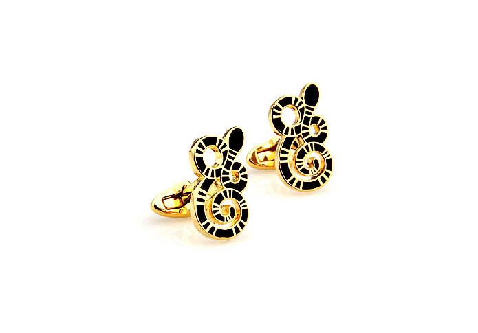 Snake Cufflinks  Gold Luxury Cufflinks Enamel Cufflinks Animal Wholesale & Customized  CL680908