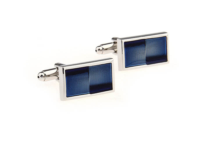  Blue Elegant Cufflinks Printed Cufflinks Wholesale & Customized  CL651337