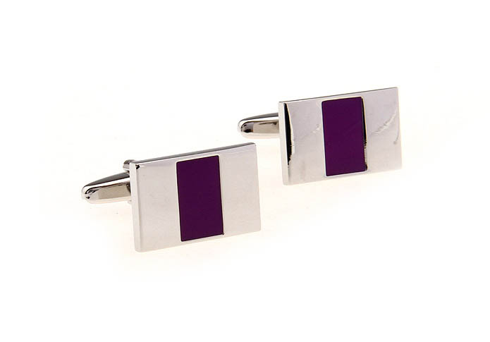  Purple Romantic Cufflinks Printed Cufflinks Wholesale & Customized  CL651339