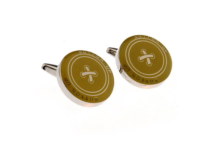 Clothing buttons Cufflinks  Multi Color Fashion Cufflinks Printed Cufflinks Hipster Wear Wholesale & Customized  CL662372
