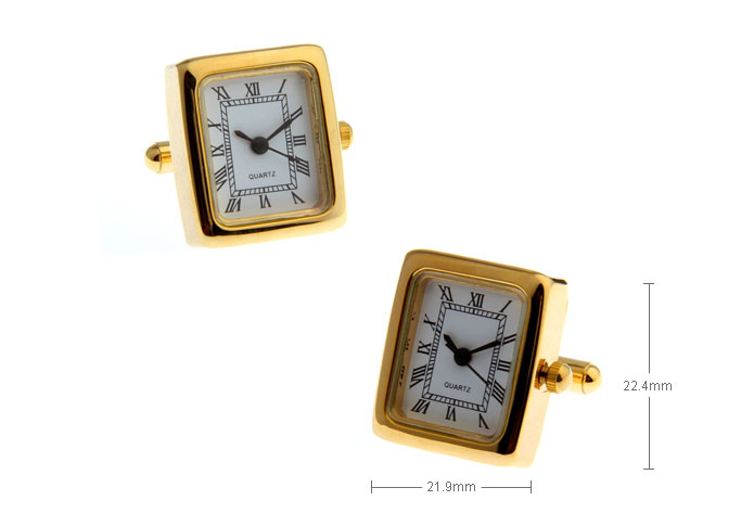 The ferry vintage watch movement Cufflinks  Gold Luxury Cufflinks Printed Cufflinks Tools Wholesale & Customized  CL671720