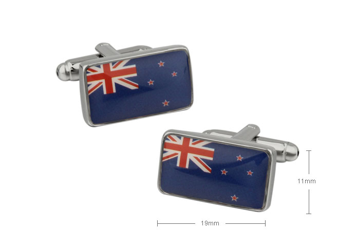 Australian Flag Cufflinks  Multi Color Fashion Cufflinks Printed Cufflinks Flag Wholesale & Customized  CL671869