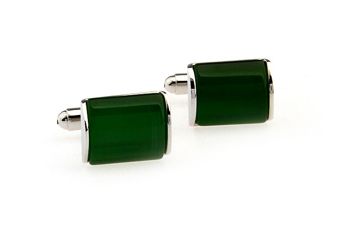  Green Intimate Cufflinks Gem Cufflinks Wholesale & Customized  CL650806