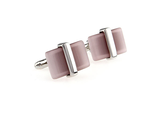  Pink Charm Cufflinks Gem Cufflinks Wholesale & Customized  CL650843