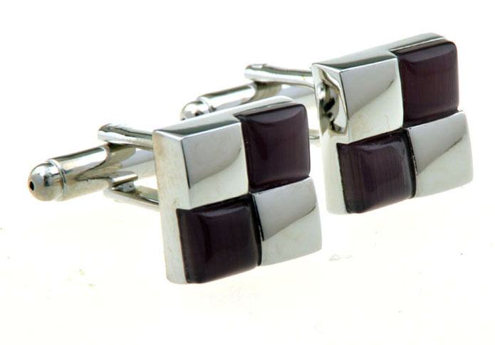  Purple Romantic Cufflinks Gem Cufflinks Wholesale & Customized  CL653077