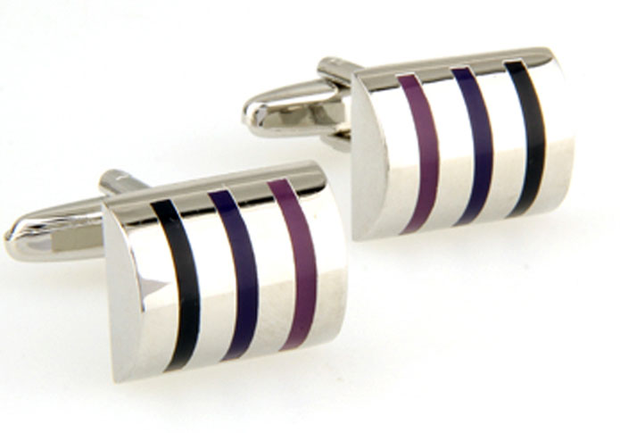 Purple Romantic Cufflinks Gem Cufflinks Wholesale & Customized CL655133