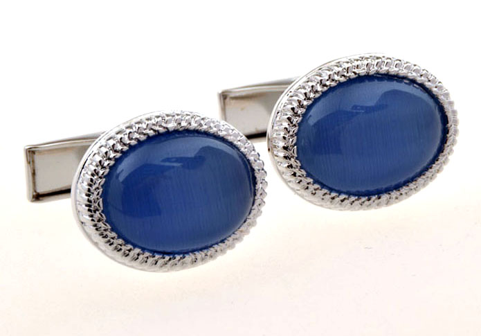 Blue Elegant Cufflinks Gem Cufflinks Wholesale & Customized CL655352