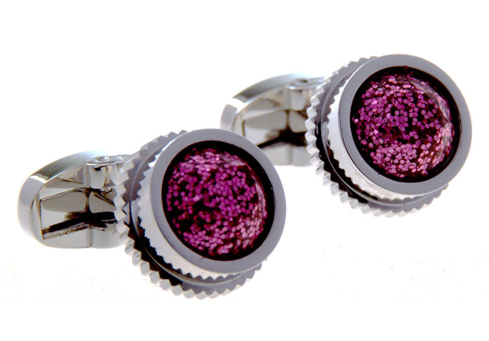  Purple Romantic Cufflinks Gem Cufflinks Wholesale & Customized  CL656602