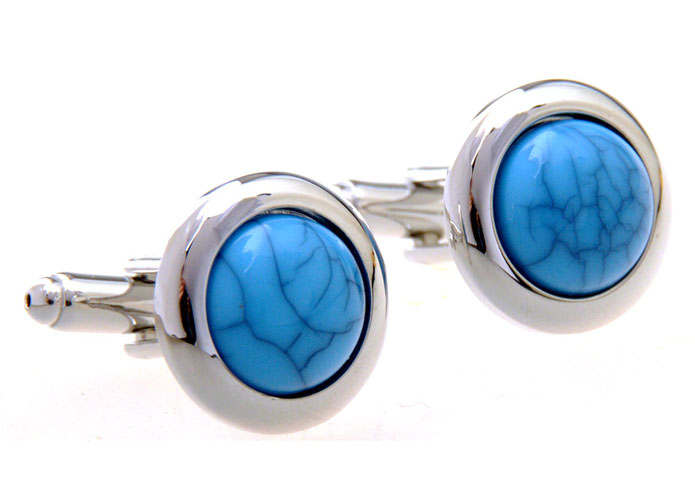  Blue Elegant Cufflinks Gem Cufflinks Wholesale & Customized  CL656605
