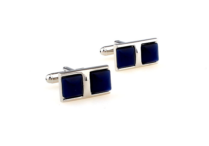  Blue Elegant Cufflinks Gem Cufflinks Wholesale & Customized  CL660059