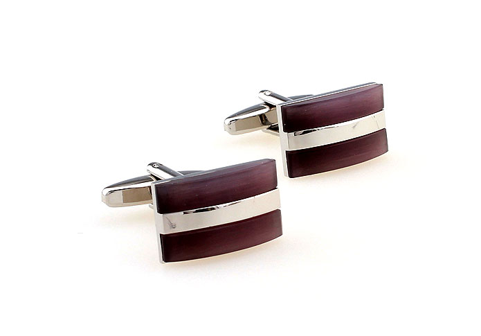 Purple Romantic Cufflinks Gem Cufflinks Wholesale & Customized  CL660071