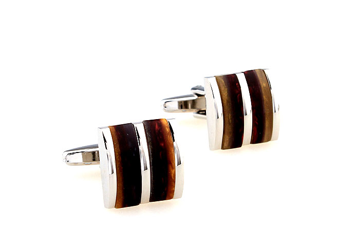  Khaki Dressed Cufflinks Gem Cufflinks Wholesale & Customized  CL660152