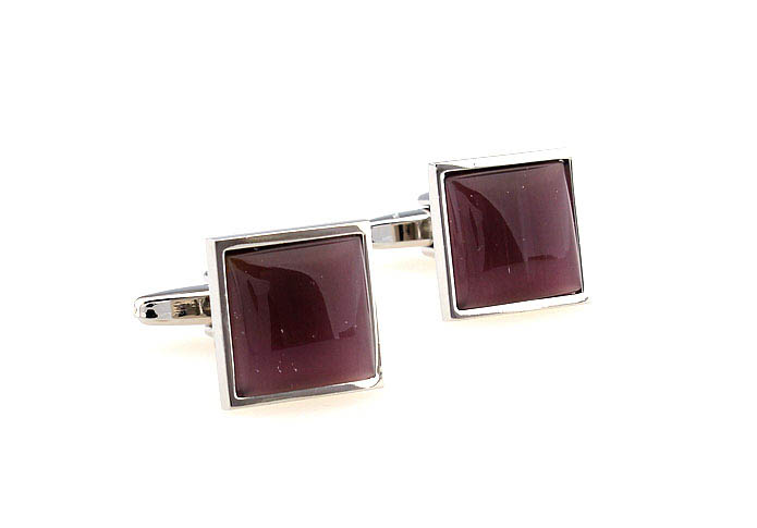  Purple Romantic Cufflinks Gem Cufflinks Wholesale & Customized  CL660253