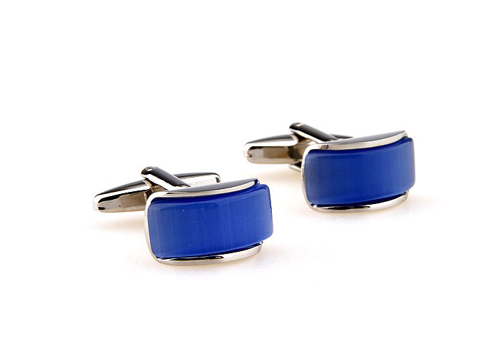  Blue Elegant Cufflinks Gem Cufflinks Wholesale & Customized  CL660388