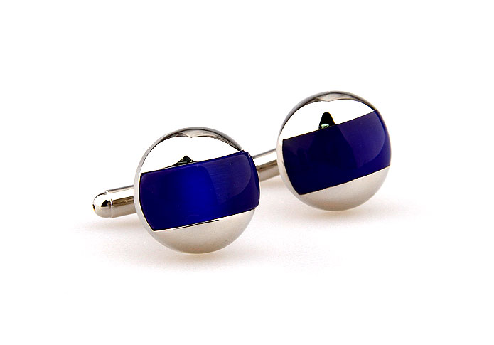  Blue Elegant Cufflinks Gem Cufflinks Wholesale & Customized  CL660402