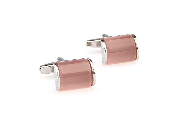  Pink Charm Cufflinks Gem Cufflinks Wholesale & Customized  CL660781