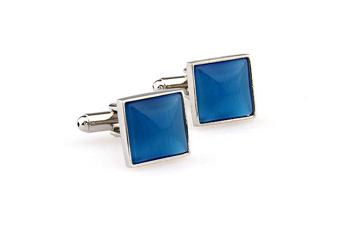 Blue Elegant Cufflinks Gem Cufflinks Wholesale & Customized  CL660951