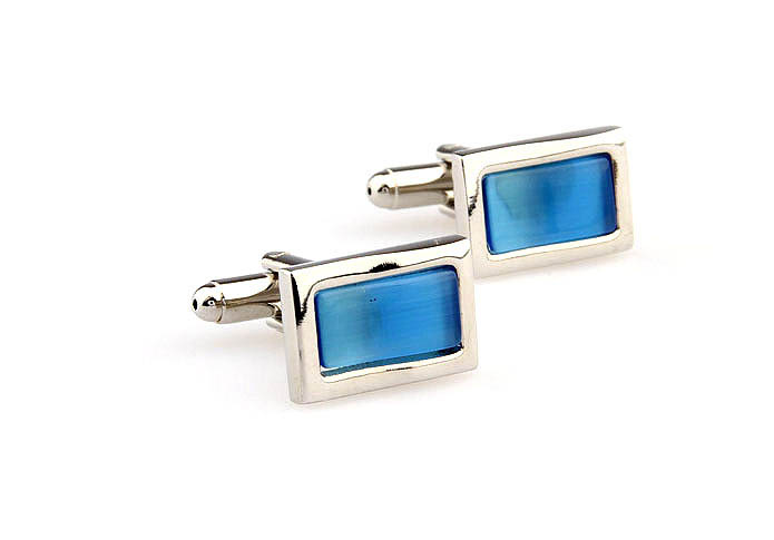  Blue Elegant Cufflinks Gem Cufflinks Wholesale & Customized  CL661105