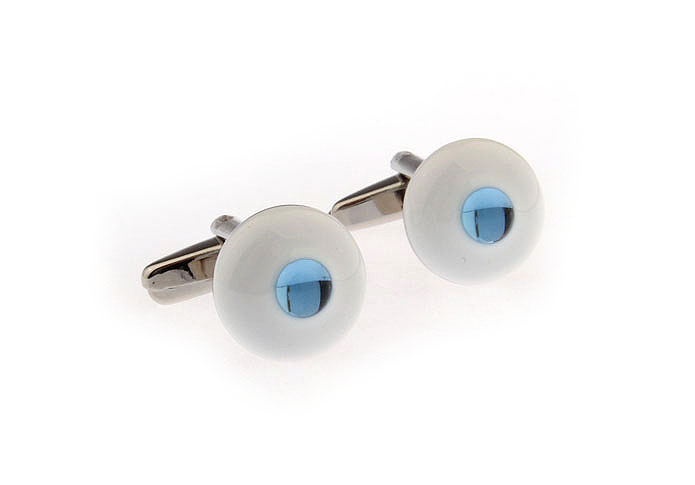  Blue White Cufflinks Glass Cufflinks Wholesale & Customized  CL651183