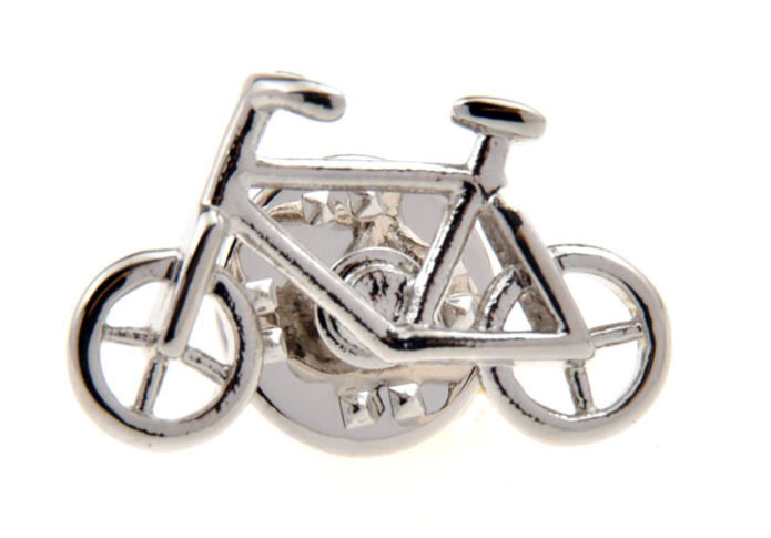 Bicycle The Brooch Silver Texture The Brooch The Brooch Transportation Wholesale & Customized CL955720