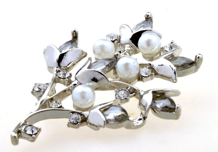 Spend The Brooch  White Purity The Brooch The Brooch Festival Holiday Wholesale & Customized  CL955803
