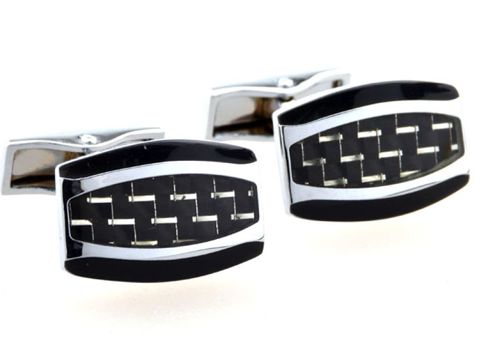 Black Classic Cufflinks Onyx Cufflinks Wholesale & Customized  CL654364