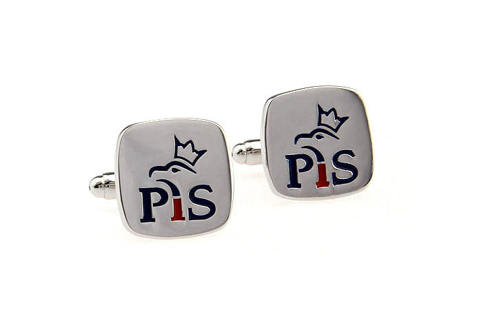 PIS Cufflinks  Multi Color Fashion Cufflinks Paint Cufflinks Flags Wholesale & Customized  CL651420