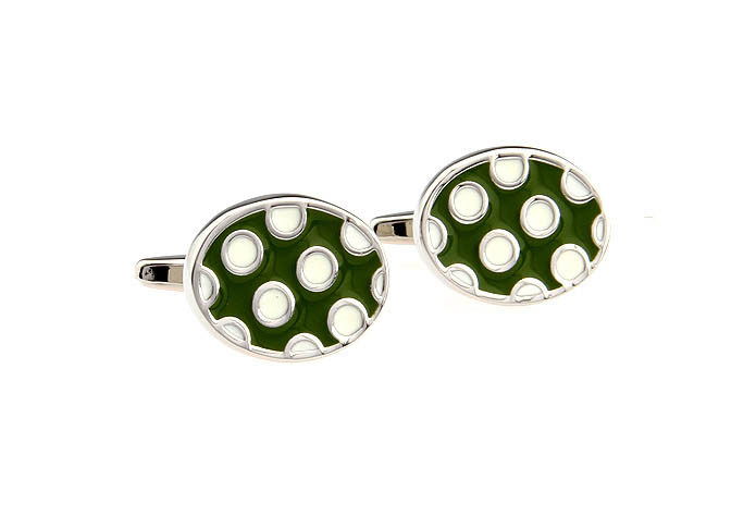  Green Intimate Cufflinks Paint Cufflinks Funny Wholesale & Customized  CL651473