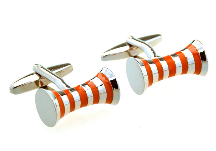  Orange Cheerful Cufflinks Paint Cufflinks Tools Wholesale & Customized  CL656994