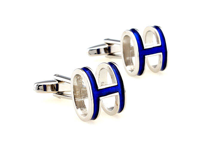  Blue Elegant Cufflinks Paint Cufflinks Wholesale & Customized  CL662475