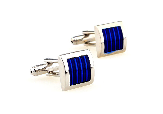  Blue Elegant Cufflinks Paint Cufflinks Wholesale & Customized  CL662523